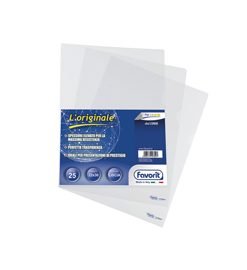 48732 - 25 CARTELLINE A L 22X30 PPL LISCIO L'ORIGINALE FAVORIT - Conf. da PZ. 1