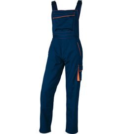 73727 - SALOPETTE da LAVORO M6SAL blu/arancio Tg. XL PANOSTYLEÂ® - Conf. da PZ. 1