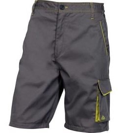 73729 - BERMUDA da LAVORO M6BER grigio/verde Tg. XL PANOSTYLEÂ® - Conf. da PZ. 1