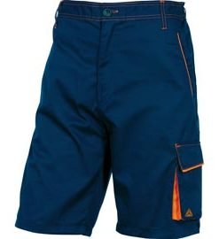 73731 - BERMUDA da LAVORO M6BER blu/arancio Tg. XL PANOSTYLEÂ® - Conf. da PZ. 1