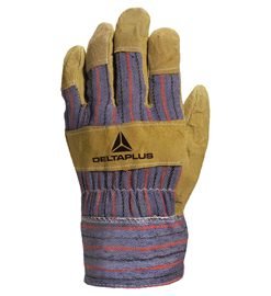 76169 - GUANTI DOCKER in CROSTA di BOVINO DC103 TAGLIA 10 in conf.risp. - Conf. da PZ. 12