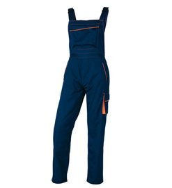 81980 - SALOPETTE da LAVORO M6SAL blu/arancio Tg. XXL PANOSTYLEÂ® - Conf. da PZ. 1