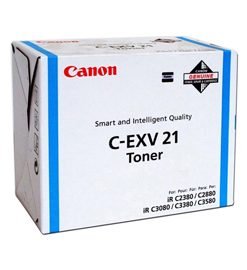 CAN0453B002AA - TONER CIANO C-EXV21 IR2880/2880I/3380/3380I - Conf. da PZ. 1