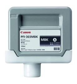 CANINKPF303MBK - REFILL NERO MATT PFI-303MBK IPF 810/ 820 CAPACITA' STANDARD - Conf. da PZ. 1