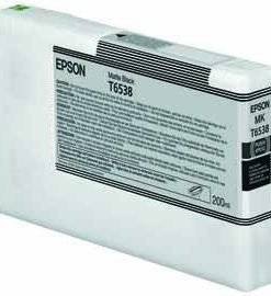 EPST653800 - TANICA INCHIOSTRO A PIGMENTI NERO-MATTE EPSON ULTRACHROME HDR (200 ML) - Conf. da PZ. 1