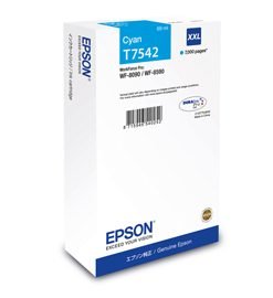 EPST754240 - CARTUCCIA INCHIOSTRO CIANO XXL T7542 DURABRITE PRO - Conf. da PZ. 1