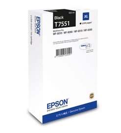 EPST755140 - TANICA INCHIOSTRO A PIGMENTI NERO EPSON DURABRITE ULTRA,XL WF-8xxx - Conf. da PZ. 1