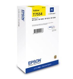 EPST755440 - TANICA INCHIOSTRO A PIGMENTI GIALLO EPSON DURABRITE ULTRA,XL WF-8xxx - Conf. da PZ. 1