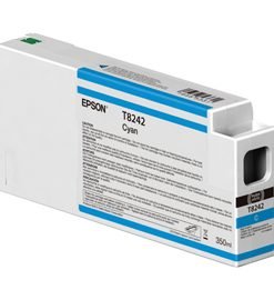 EPST824200 - TANICA INCHIOSTRO CIANO 350 ML PER PLOTTER EPSON SURECOLOR SERIES SC-P6000/ - Conf. da PZ. 1