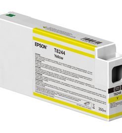 EPST824400 - TANICA INCHIOSTRO GIALLO 350ML MPER PLOTTER EPSON SURECOLOR SERIES SC-P6000 - Conf. da PZ. 1