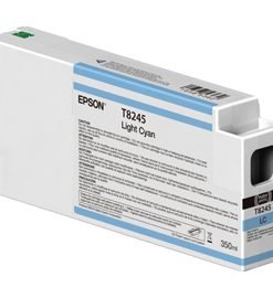 EPST824500 - TANICA INCHIOSTRO LIGHT CIANO 350 ML X PLOTTER EPSON SURECOLOR SERIES - Conf. da PZ. 1