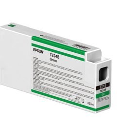 EPST824B00 - TANICA INCHIOSTRO VERDE 350 ML X PLOTTER EPSON SURECOLOR SERIES SC-P6000/ - Conf. da PZ. 1