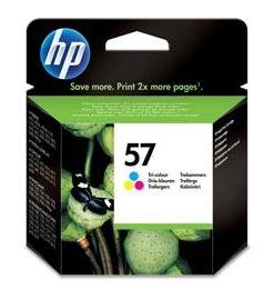 HPC6657AE - CARTUCCIA A GETTO D'INCHIOSTRO HP N.57 TRICROMIA (17ML) - Conf. da PZ. 1