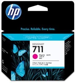 HPCZ135A - SCATOLA 3 CARTUCCE D'INCHIOSTRO HP 711DA 29 ML MAGENTA - Conf. da PZ. 1