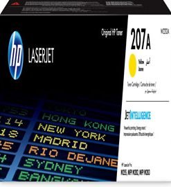 HPW2212A - Toner GialloHP Color LaserJet Pro M255/MFP M282/ M283_1.250pag - Conf. da PZ. 1
