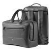 96376 - Bi-Bag Gate Trended ecopelle dim. 42x28x14cm nero InTempo - Conf. da PZ. 1