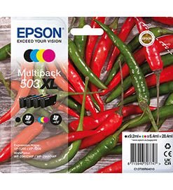 EPST09R64010 - Epson Multipack 503XL Peperoncino BK/C/M/Y - Conf. da PZ. 1