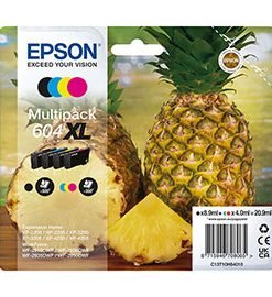 EPST10H64010 - Eposn Multipack 604XL Ananas BK/C/M/Y - Conf. da PZ. 1