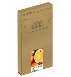EPST33574510 - CONF. 5 CARTUCCE INK XL MULTIPACK 1 PER COLORE 33 ARANCE EASY MAIL - Conf. da PZ. 1